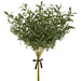 39" Silk Olive Leaf Stem Bundle With Olives -Green (pack of 2) - ZBO628-GR