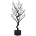 38" Artificial Halloween Tree w/Pot -Black (pack of 2) - ZGB378-BK