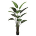 6'3" Silk Bird Of Paradise Palm Tree w/Pot -Green - ZPB072-GR