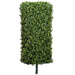 48"Hx20"Wx11"D Boxwood Artificial Topiary Hedge w/Pole Indoor/Outdoor -Green (pack of 2) - ZPB248-GR