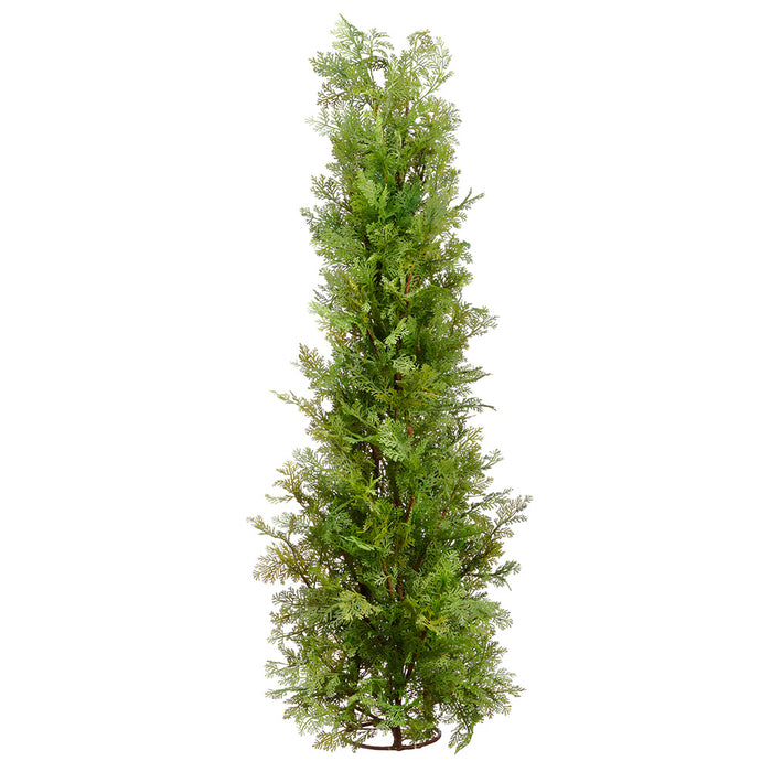 45" Artificial Cedar Tree w/Stand -Green (pack of 2) - ZPC032-GR