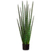 4' Sansevieria Snake Grass Artificial Plant w/Pot - ZPG734-GR