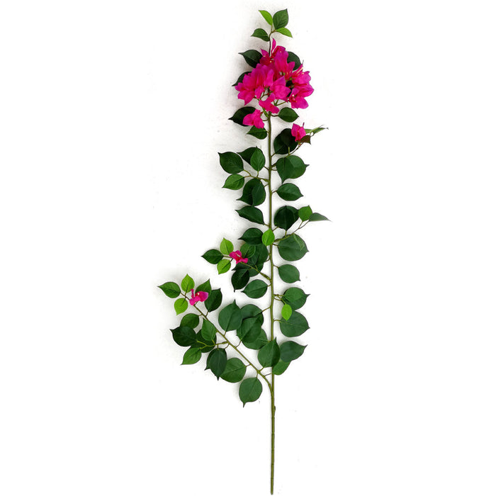 32" Bougainvillea Silk Flower Stem -Beauty (Pack of 12) - ZSB421-BT