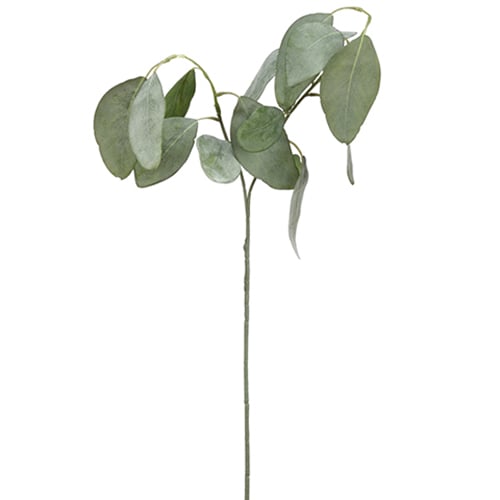 18" Artificial Eucalyptus Stem -Green (pack of 12) - ZSE200-GR