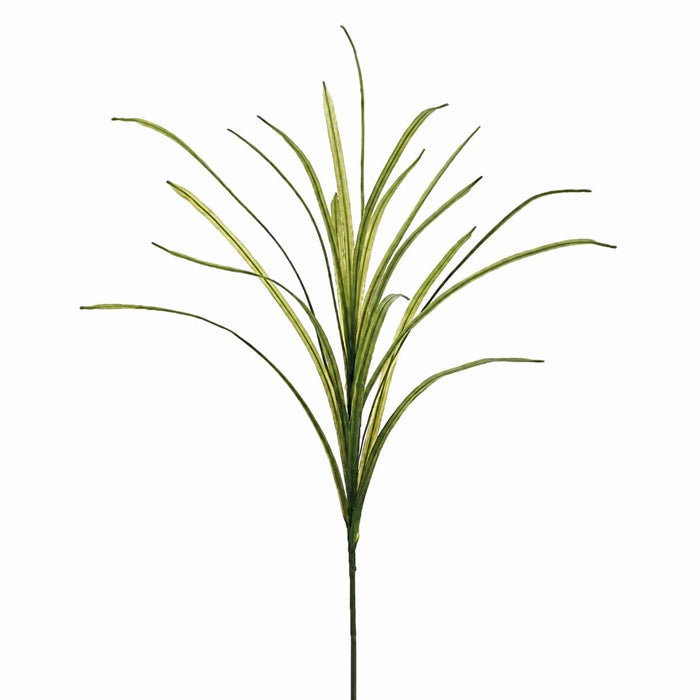 30" Silk Flax Grass Stem -Green (Pack of 6) - ZSF844-GR