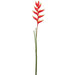60" Hanging Heliconia Silk Flower Stem -Red (pack of 12) - ZSH902-RE