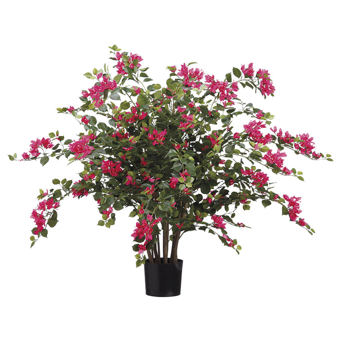 39" Bougainvillea Flower Silk Plant w/Pot -Beauty - ZSW010-BT