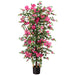 4'7" Bougainvillea Flower On Trellis Silk Plant w/Pot -Beauty - ZSW018-BT