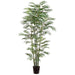 7' Silk Reed Bamboo Palm Tree w/Pot -Green (pack of 2) - ZTB077-GR