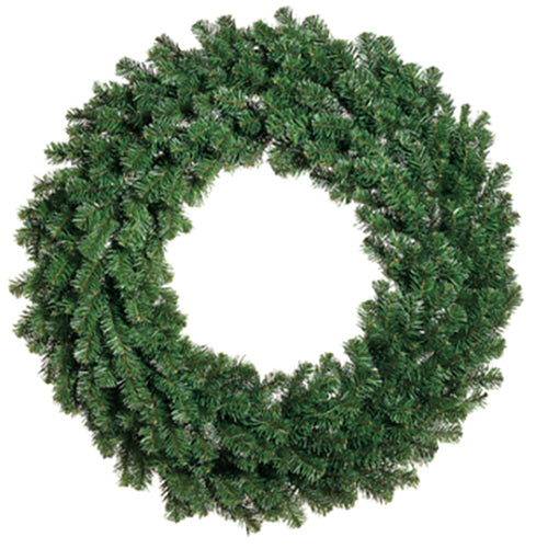 36" Artificial Windsor Pine Hanging Wreath -Green - ZWW736-GR