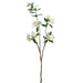 40" Azalea Silk Flower Stem -Cream/Green (Pack of 12) - ZZA826-CR/GR