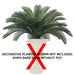 36" CUSTOM MADE UV-Proof Outdoor Artificial Sago Cycas Cluster Palm -36 Fronds -Green - A0036