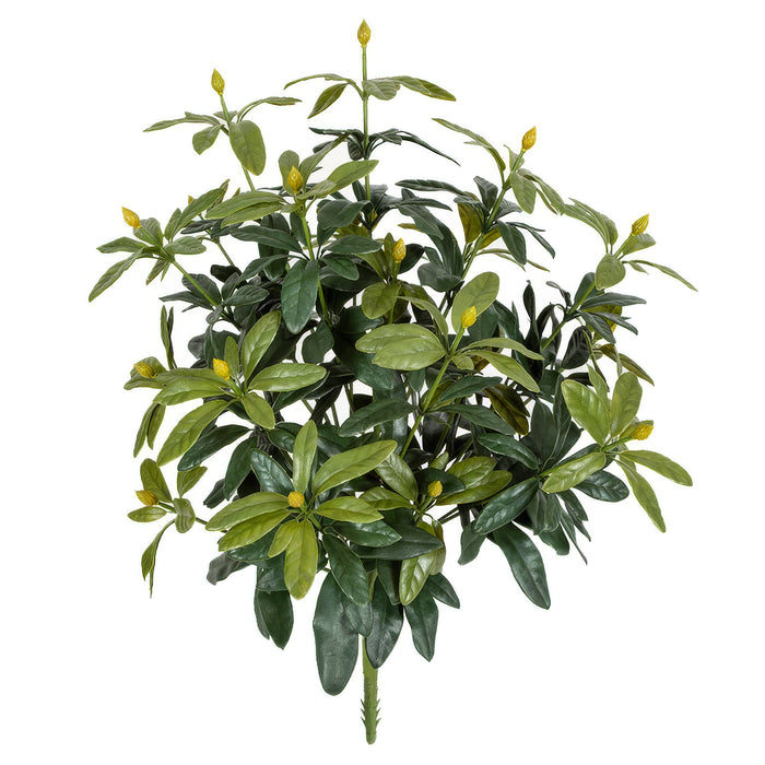 37" Outdoor UV-Proof Artificial Rhododendron Azalea Plant -Green (Pack of 2) - A020