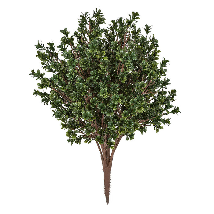 26" Outdoor UV-Proof Artificial Large Boxwood Plant -Green (Pack of 2) - A041