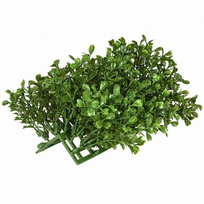 10"Wx3"H Boxwood Edge Artificial Mat -2 Tone Green (Pack of 6) - A04201
