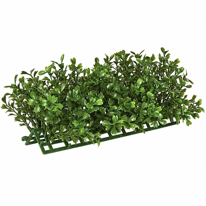 10"Wx3"H Boxwood Edge Artificial Mat -2 Tone Green (Pack of 6) - A04201