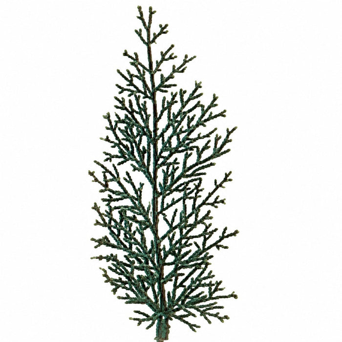7" Outdoor UV-Proof Artificial Juniper Stem -Green (Pack of 144) - A084