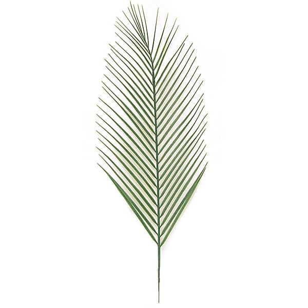 artificial areca palm leaves 31" Outdoor UV-Proof Artificial Areca Palm Branch Stem -Light Green (Pack of 60)