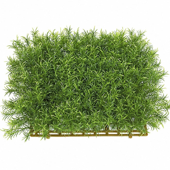 12"x12"x3" Sprengeri Artificial Mat -Green (Pack of 6) - A100130