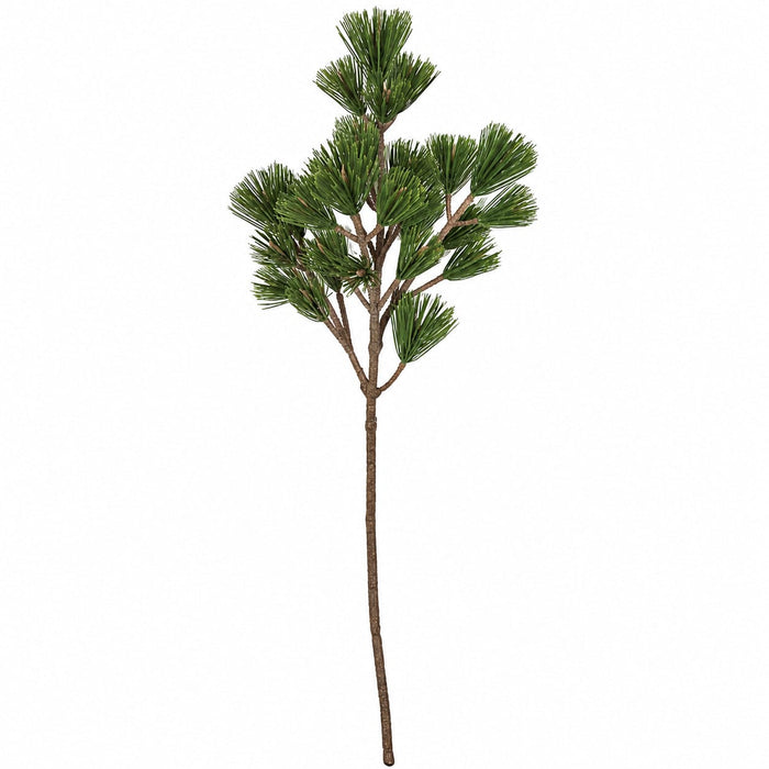 32" Outdoor UV-Proof Artificial Butte Pine Stem -Green (Pack of 12) - A110330