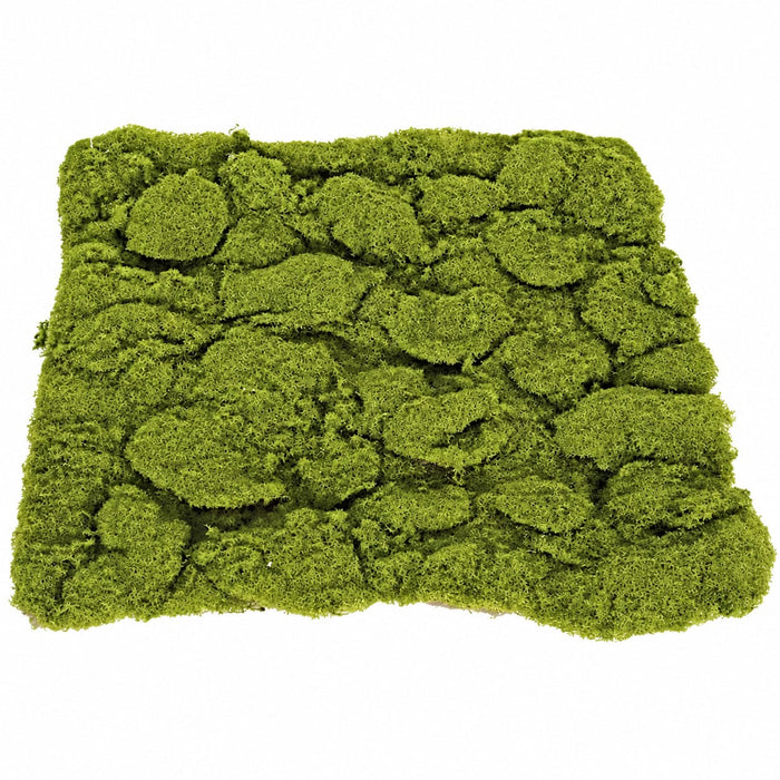 14"x14" Lumpy Moss Artificial Mat -Green (Pack of 6) - A111750