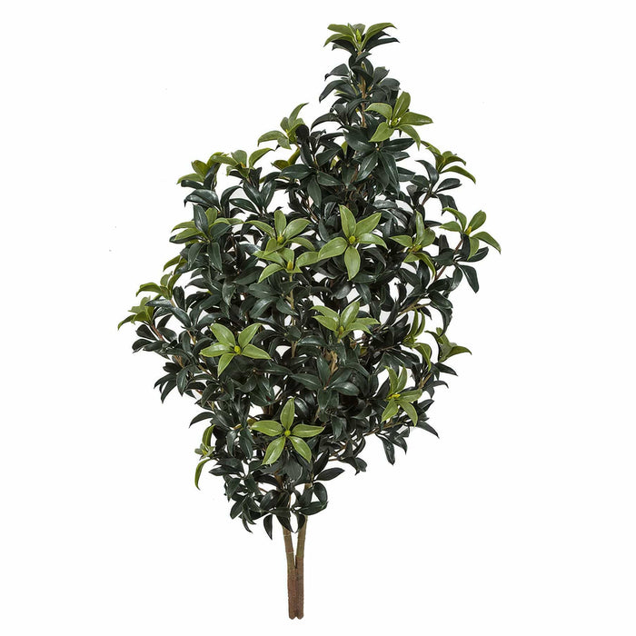 4'2" Outdoor UV-Proof Artificial Mountain Laurel Plant -Green (Pack of 2) - A111