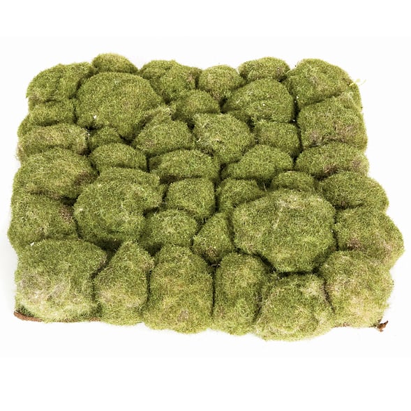 14"x14" Styrofoam Moss Artificial Block -Green (pack of 6) - A112655