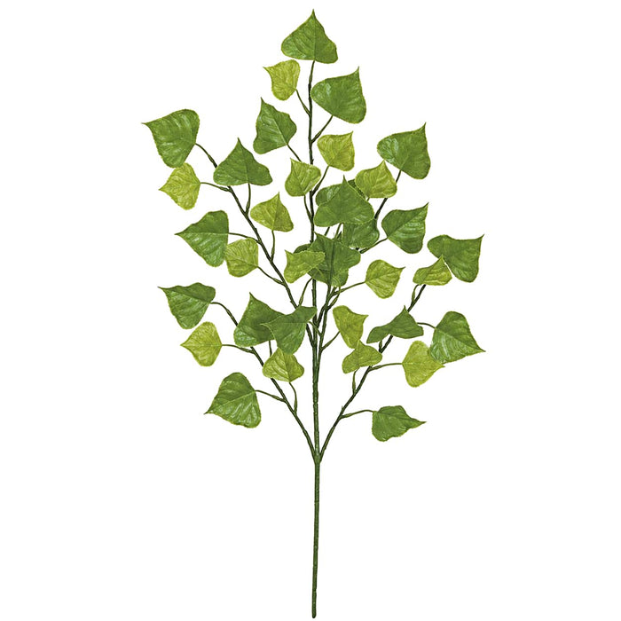 27" Outdoor UV-Proof Artificial Poplar Stem -Light Green (Pack of 12) - A11501-0