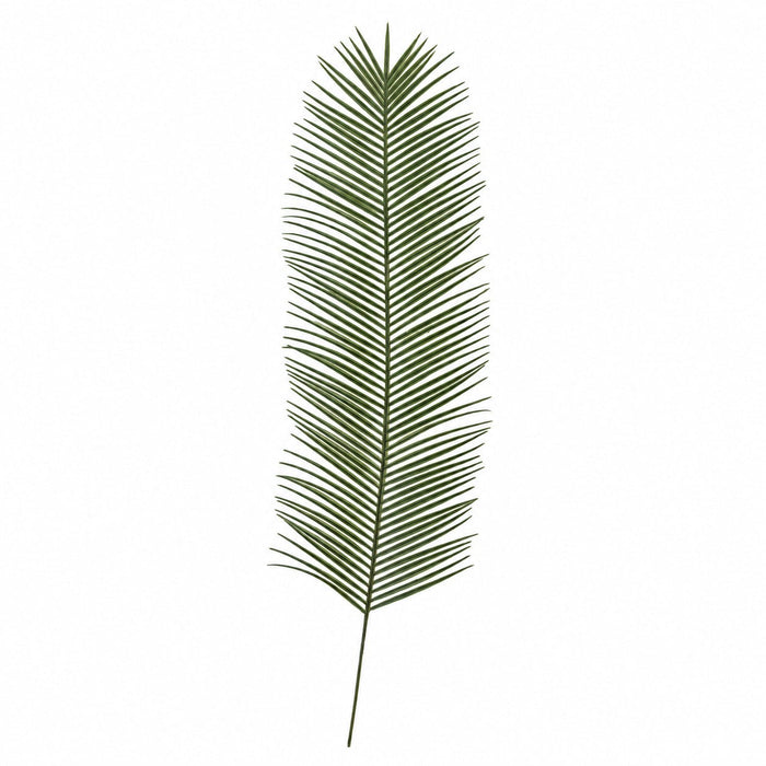 60" Outdoor UV-Proof Artificial Phoenix Palm Branch Stem -Green (Pack of 12) - A1171