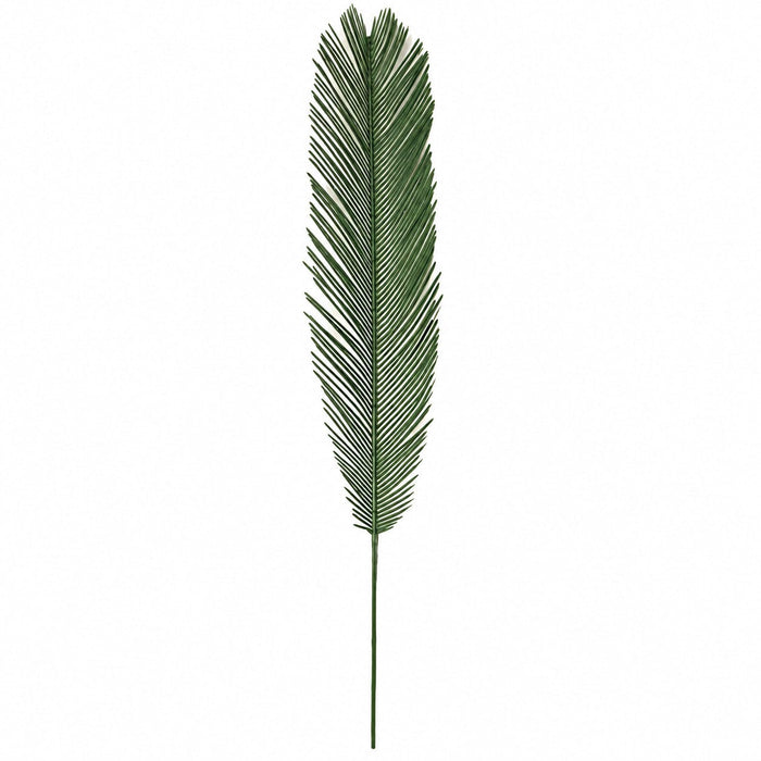 44" Outdoor UV-Proof Artificial Sago Cycas Palm Branch Stem -Light Green (Pack of 12) - A11805