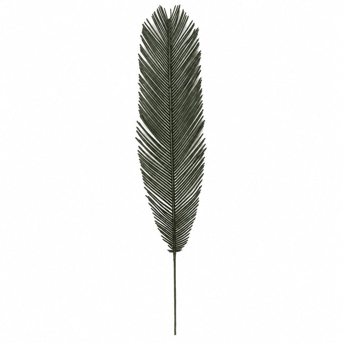 44" Outdoor UV-Proof Artificial Sago Cycas Palm Branch Stem -Green (Pack of 12) - A1180