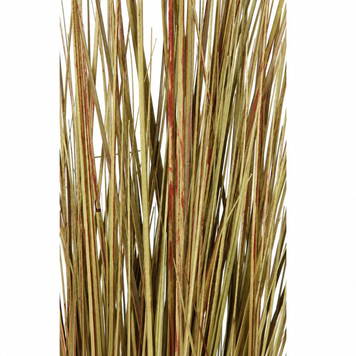 35" IFR PVC Onion Grass Artificial Plant w/Pot -Green/Brown (Pack of 4) - A130312