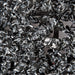 10"x10"x1.5" Tinsel Glittered Boxwood Artificial Mat -Black/Silver (Pack of 6) - A131550