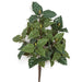 19" UV-Proof Outdoor Artificial Hibiscus Bud Flower Bush -Green (pack of 6) - A1355-00GR