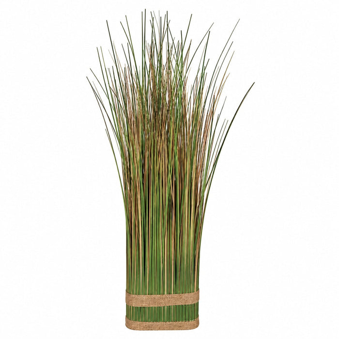 43" IFR PVC Standing Onion Grass Artificial Plant Bundle -Green/Beige (Pack of 4) - A140570