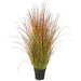 35" IFR PVC Onion Grass Artificial Plant w/Pot -Fall (pack of 2) - A140670
