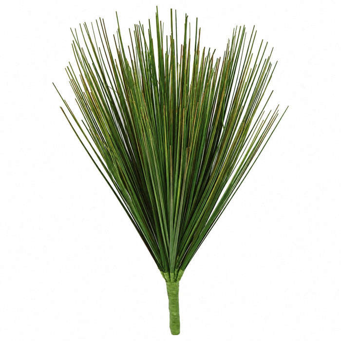 13" IFR PVC Onion Grass Artificial Plant -Green (Pack of 12) - A-143510