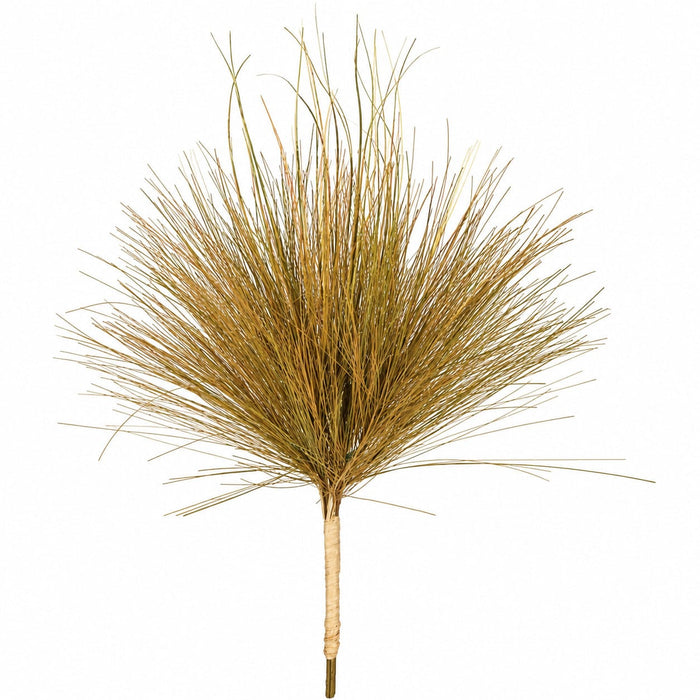 25" IFR PVC Grass Artificial Stem Bundle -Mustard/Green (Pack of 6) - A-143525
