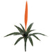 27" UV-Proof Outdoor Artificial Vriesea Splendens Bromeliad Plant Flower Bush -Orange (pack of 4) - A14413-2OR
