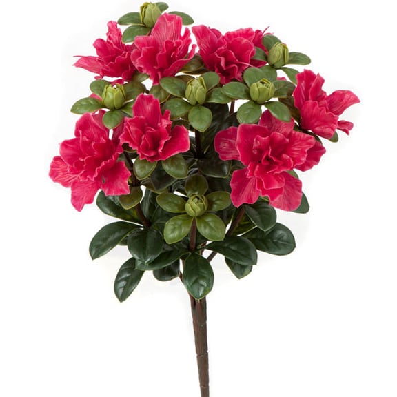 14" UV-Proof Outdoor Artificial Azalea Flower Bush -Beauty (pack of 6) - A14415-0BT