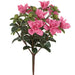 14" UV-Proof Outdoor Artificial Azalea Flower Bush -Pink (pack of 6) - A14415-7PK