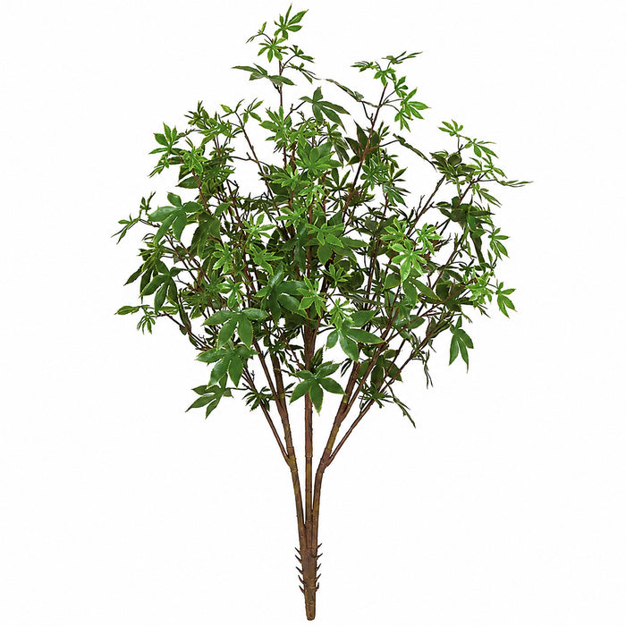 3'2" Outdoor UV-Proof Artificial Maple Tree -Green (Pack of 2) - A144175