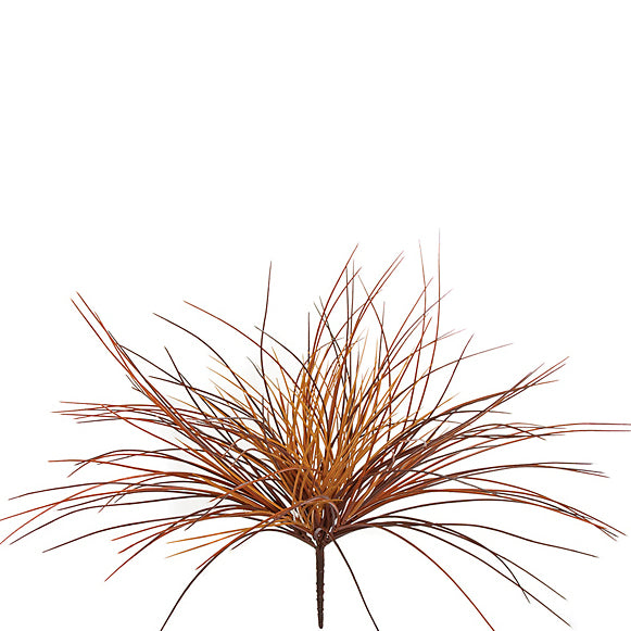 19" UV-Proof Outdoor Artificial Onion Grass Plant -Rust (pack of 12) - A14441-6RU