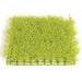 10"x10"x1.5" Plastic Leaf Grass Artificial Mat -Light Lime Green (pack of 6) - A151120