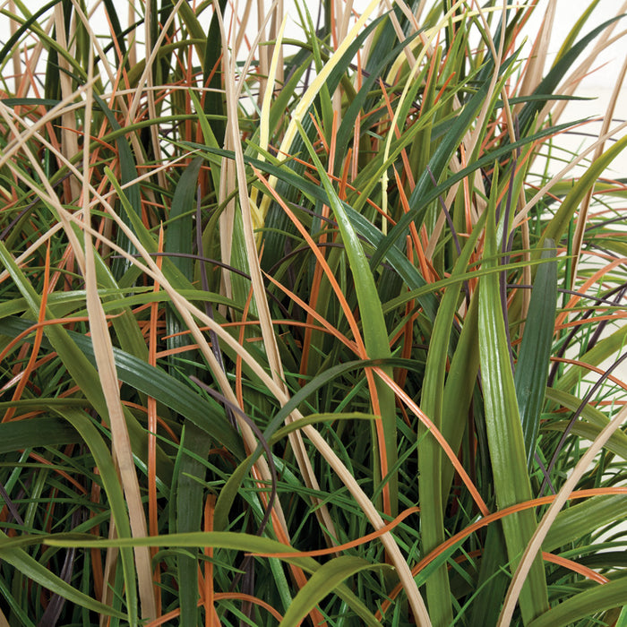 20"x20"x14" UV-Proof Outdoor Artificial Meadow Grass Mat -Green/Beige (pack of 2) - A152270
