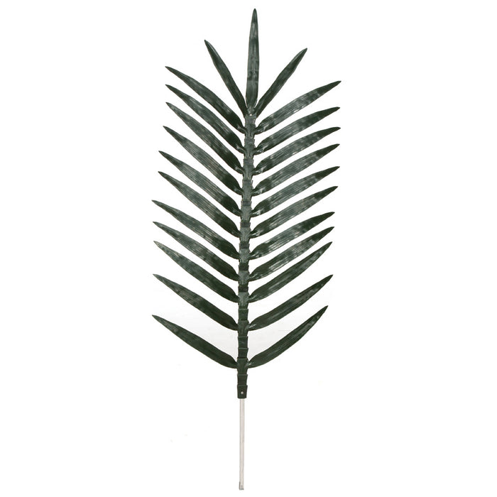 60" Outdoor UV-Proof Artificial Coconut Palm Branch Stem -25 Leaves -Green - A154100