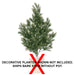 4' CUSTOM MADE UV-Proof Outdoor Artificial Podocarpus Plant -2 Tone Green - A160
