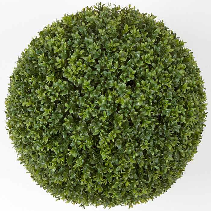 20" UV-Proof Outdoor Artificial English Boxwood Topiary Ball -2 Tone Green - A164020