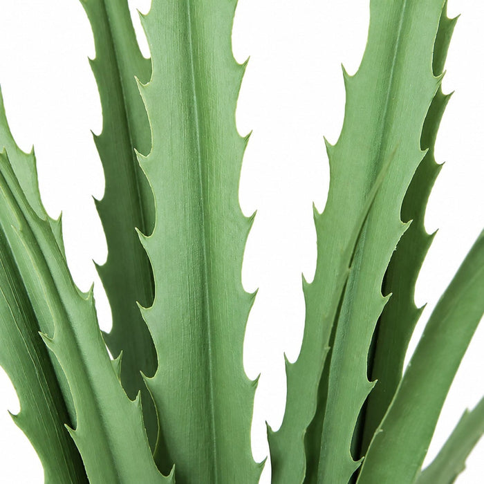 25" Outdoor UV-Proof Artificial Sharp Leaf Agave Plant -Green (Pack of 4) - A164353