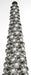 5' Matte & Reflective Ball Cone-Shaped Topiary -Silver - A171846